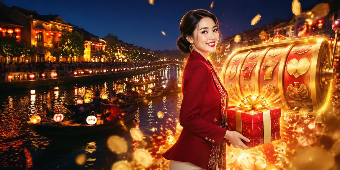 Không khí lễ hội slot game tại Hội An